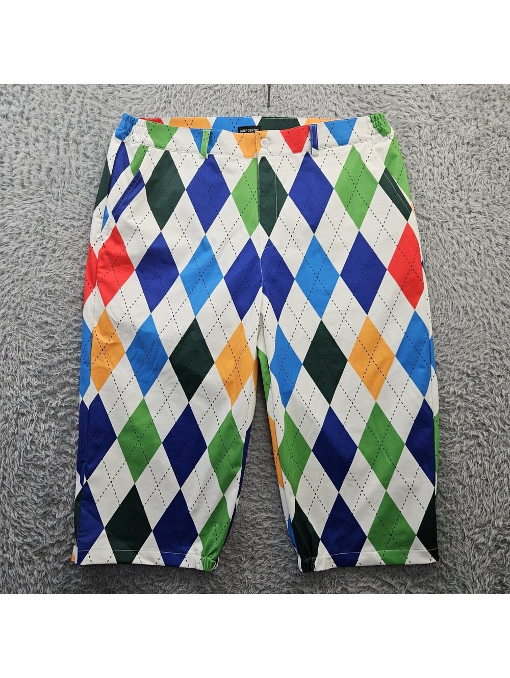 Golf Gentry Duffer Shorts Pants Men Large (Fits 37-38x17) Elastic / V3lcro Legs)